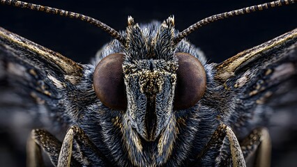 close up of a butterfly