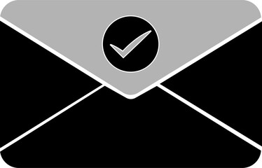 Message Sent Icon Message Success Vector Illustration