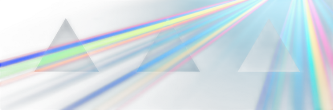 Prismatic Light Refraction: A Study in Color and Form. - Powered by Adobe