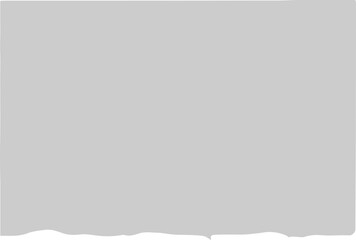 blank sheet of paper on white background