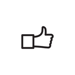 Handdrawn Thumbs Up Icon