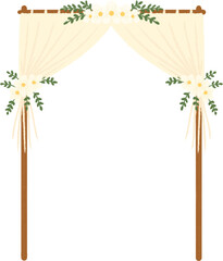 Obraz premium flower backdrop decorations 