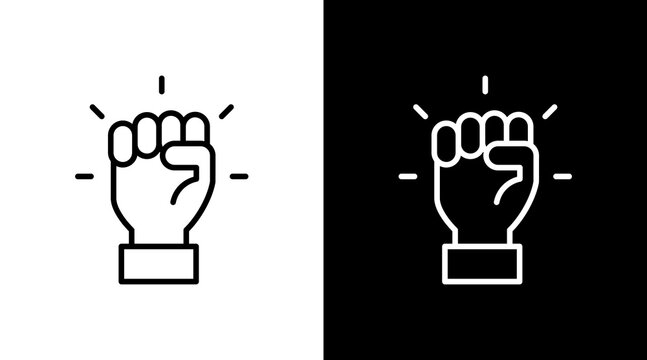 Grit White Icon Set Design