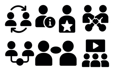 Communication Icons Grid