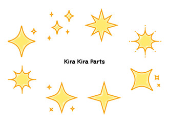キラキラ　パーツ素材　まとめ