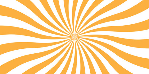 Abstract red and white retro with sunburst pattern colorful design. Vintage sunrays illustration swirl line. sun beam vector banner design and comic burst gradient concept pattern.	
