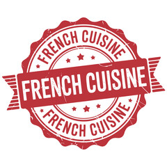 Authentic french cuisine stamp of approval