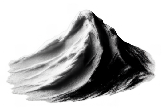 White textured cosmetic cream smear showing detailed lines and light gradients, ideal for beauty, health, and skincare concepts