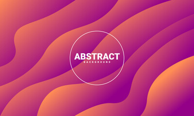 Vibrant Wavy Gradient Background in Orange and Purple Tones