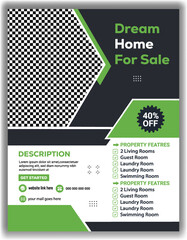Professional Property Promotion Flyer Modern Real Estate Advertising Poster Design