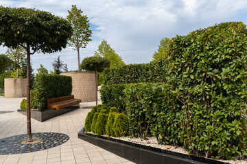 Public landscape park 
