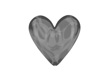 heart shaped heart, PNG