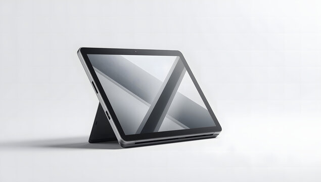 foldable laptop tablet hybrid device with sleek metallic design representing innovation, modern technology, flexibility, and portable digital gadget concept for productivity