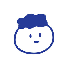 doodle face character
