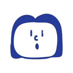 doodle face character