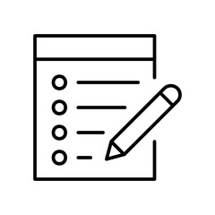 Fototapeta premium Survey form