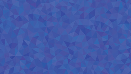 Fototapeta premium Deep Blue Abstract Geometric Polygon Mosaic Background pattern texture