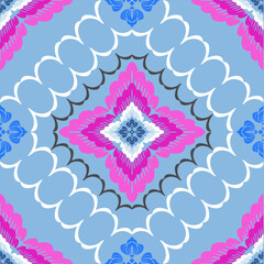 Geometric Ethnic traditional seamless , Aztec, Tribal, Hmong, Native American Indian, Pattern design for wrap, carpet, decorative illustraion

