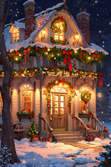 Christmas Winter House