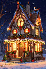 Christmas Winter House