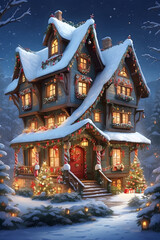 Christmas Winter House