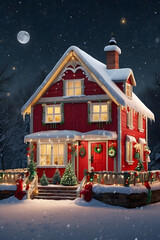 Christmas Winter House