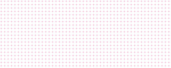 Monochrome pink сheckered background. Halftone dots effect. Overlay template with spotted texture and abstract dotwork. Dotted square grid graph paper template for notebooks. Vector design sheet