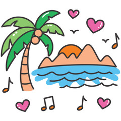 Vibrant Blue Sea and Sunshine