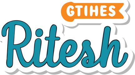 Stylized text logo with 