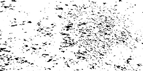 Black and white Dust overlay distress grungy effect paint. Black and white grunge seamless texture. Dust and scratches grain texture on white and black background.	