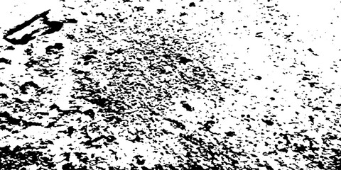Black and white Dust overlay distress grungy effect paint. Black and white grunge seamless texture. Dust and scratches grain texture on white and black background.	