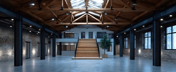 The former industrial building now dances as modern offices humming with fresh ideas.