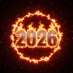 Happy New Year 2026 Template