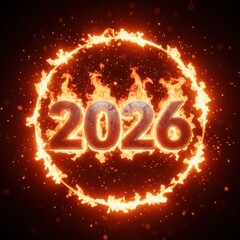 Happy New Year 2026 Template