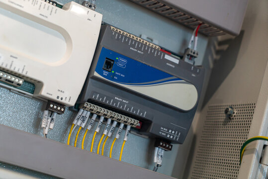 Industrial Control Panel with Wiring System