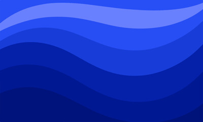 Blue abstract wave design background with light texture and gradient lines