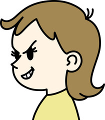 Fototapeta premium 킹받는 소녀