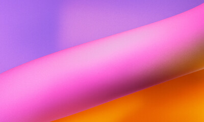 A bright abstract colorful background featuring purple and pink wave lines, gradient texture, and a vibrant violet illustration design