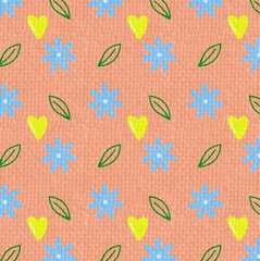 leaf flower background