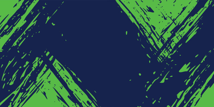 Green sports background design with abstract modern template. Vector illustration of sports players in various activities.