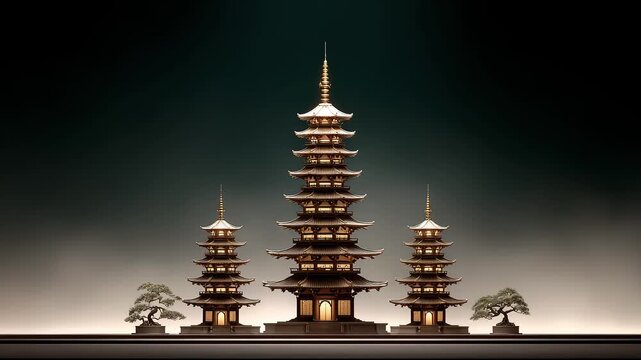Ancient Chinese Architecture Showcasing Oriental Beauty