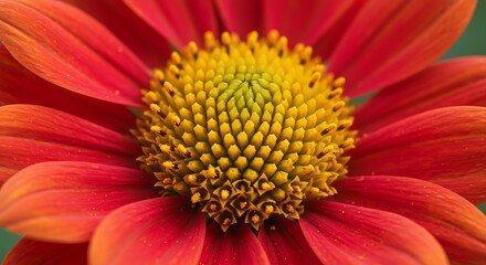 Close up of a vibrant orange flower with yellow center and delicate petals