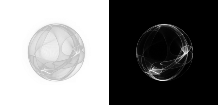 Png Futuristic Neon PNG Sphere with Transparent Overlay on transparent background - Powered by Adobe