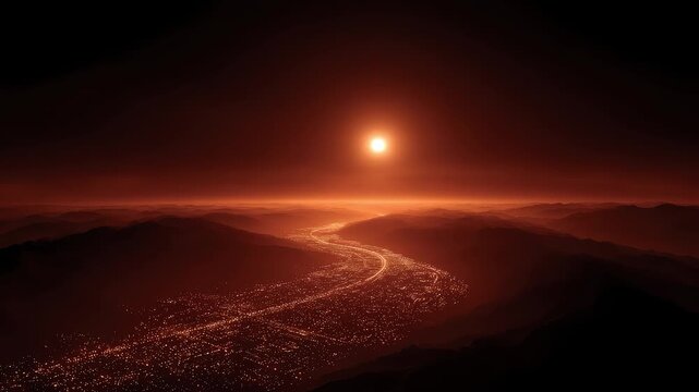 Chang'an Night Scene: A Dazzling Galaxy Falls to Earth