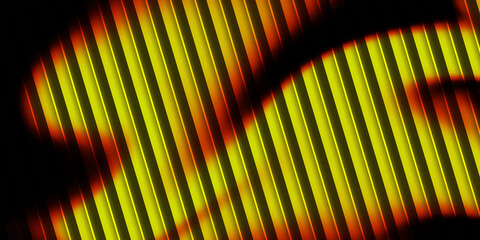 Striped lines pattern abstract wave background backdrop bright neon glow