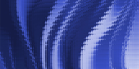 Abstract blue lines with white highlights design with backdrop art