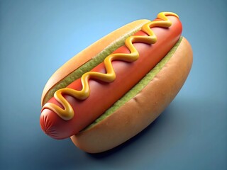 hot dog with ketchup