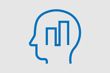 The image displays a simple, minimalist icon against a plain light gray background.