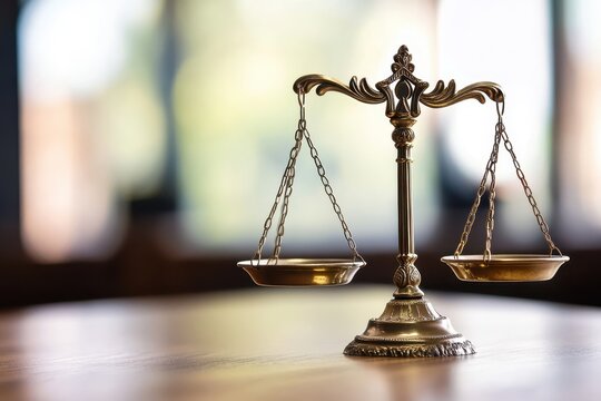 
Law and justice concept arbitrate attorney auction authority background balance