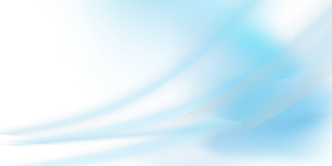 Modern blue wave background design, vector illustration